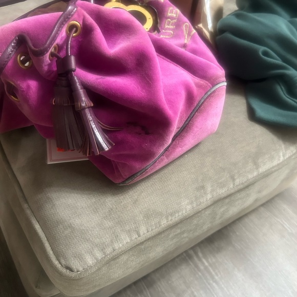 Juicy Couture Violet Tote with Gold Accents - Picture 2 of 12